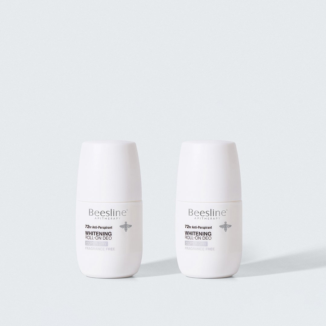WHITENING ROLL-ON DEO, SUPER DRY- FRAGRANCE FREE 1+1FREE