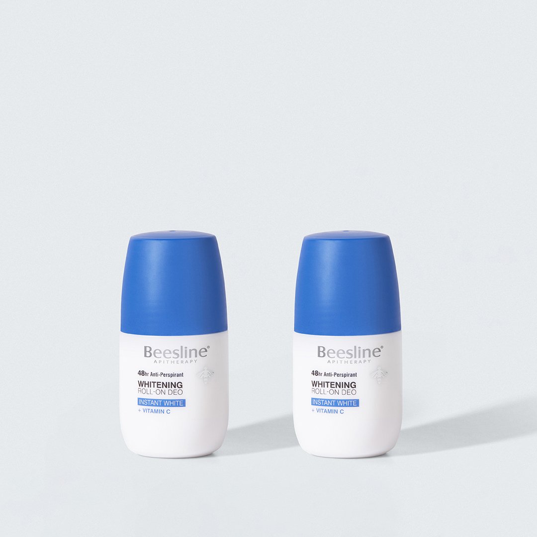 WHITENING ROLL-ON DEO - INSTANT WHITE - VITAMIN C 1+1 FREE